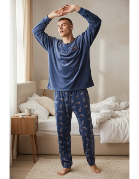 Pijama hombre bulldog