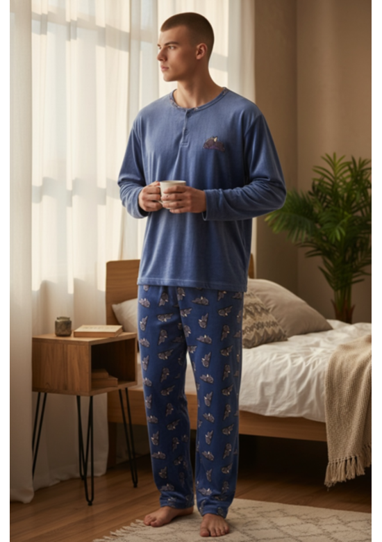 Pijama hombre bulldog