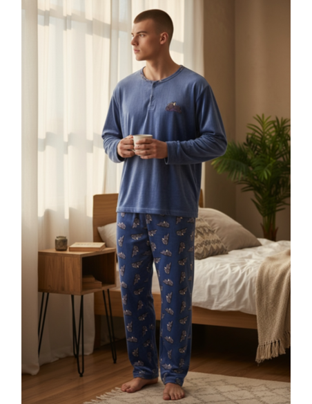 Pijama hombre bulldog