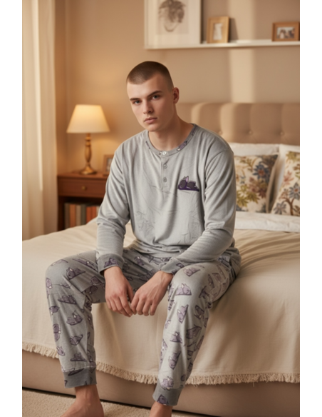 Pijama hombre bulldog