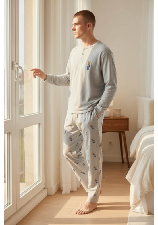 Pijama hombre bulldog